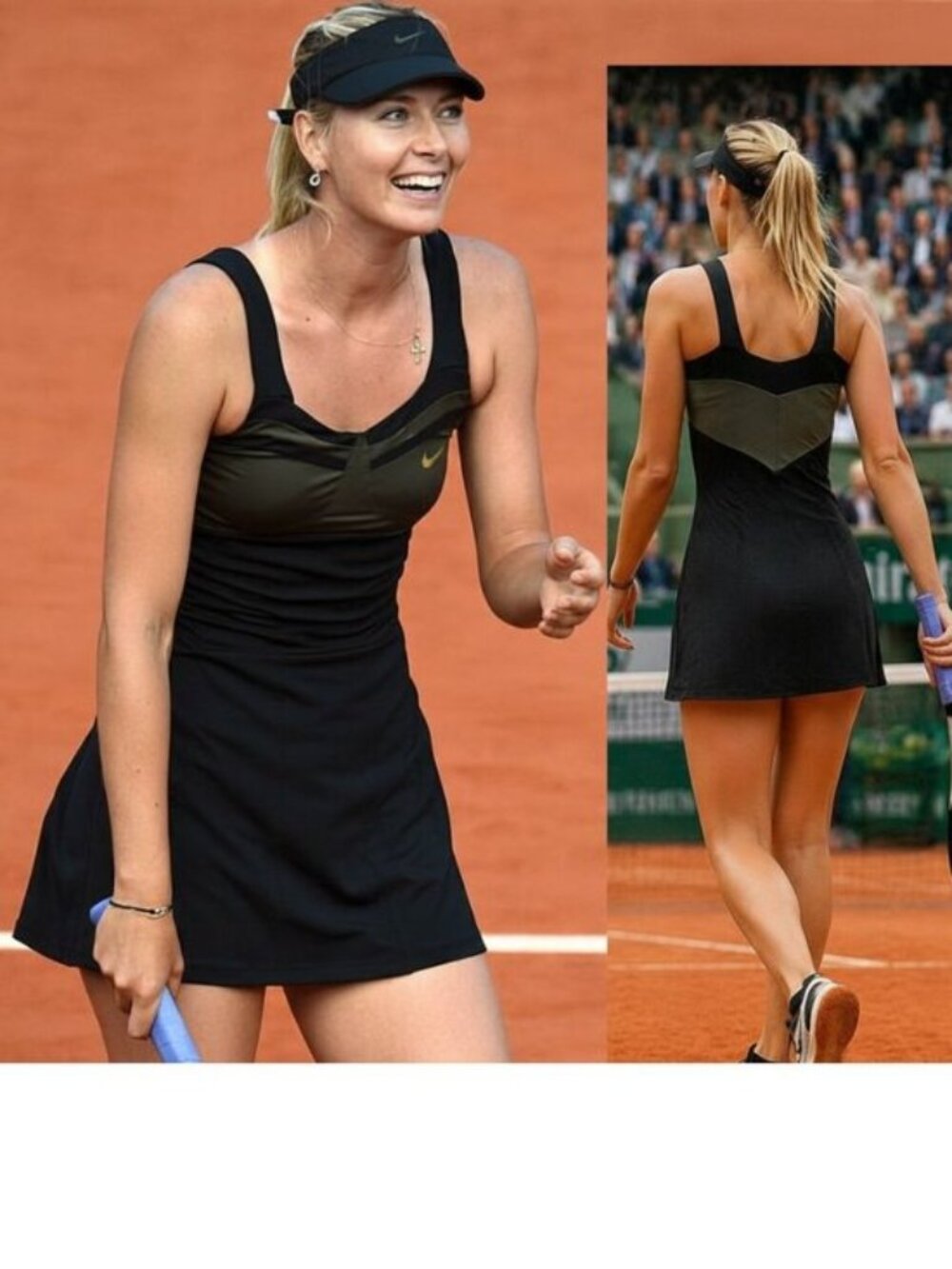Nwt NIKE Maria Sharapova Tennis Dress w/ Bra S Small